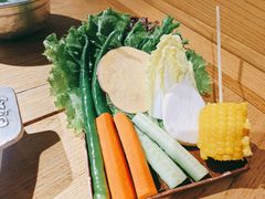 蔬菜拼盘-姜虎东白丁烤肉(恒隆广场店)
