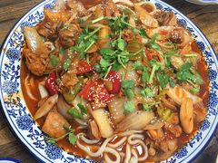 大盘鸡拌面-陕西人家(莱山店)