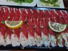 柠檬香草黑椒牛五花-小米烤肉-泥炉炭烤(常营店)