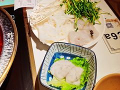 纯虾肉自制虾滑-温禾牛·和牛寿喜烧自助火锅(恒基名人店)