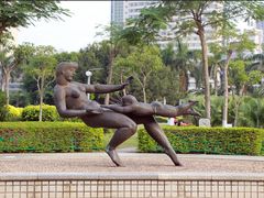 雕塑-白鹭洲公园