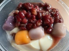 红豆芋圆白雪冰豆花-人和水上飘(第一家店)