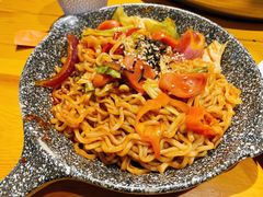 猛辣火鸡拌面-那胡同里的小烤肉馆(开发区万达店)