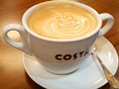 大拉花香草拿鐵-COSTA COFFEE(上海虹口公园店)