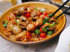 爆炒肥肠-老师傅餐馆(长沙店)