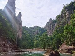 -楠溪江石桅岩