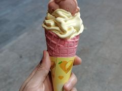 榴莲芒果冰淇淋-麦当劳(北京上地十街餐厅店)