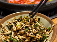 凉拌折耳根-笔记安顺夺夺粉火锅