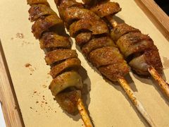 特色烤面筋-雁滩白记·兰州牛肉面
