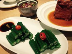 青芥辣秋葵-九毛九西北菜(番禺万达店)