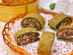 绿茶红豆薄撑-顺德人家食府(黄金广场店)