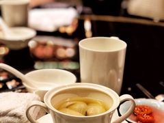 菜胆羊肚菌炖竹笙-北京四季酒店·采逸轩
