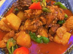 特色的大盘鸡-维吾尔餐厅(宜山路店)