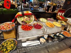 沙拉台-北京希尔顿逸林酒店-逸轩西餐厅-自助餐厅