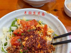 特色三合一-手擀菠菜面(西康路店)