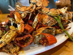 香辣蟹-老东镇啤酒屋海鲜加工·蒸汽海鲜·海鲜烧烤(台东店)