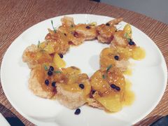 橙味蟹粉脆皮虾球-宁波柏悦酒店·钱湖渔港