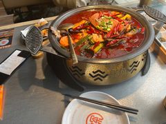 -探鱼·鲜青椒爽麻烤鱼(天一广场店)