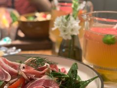 风味烤苹果培根沙拉配玉米薯条-gaga(深圳南山益田假日广场店)