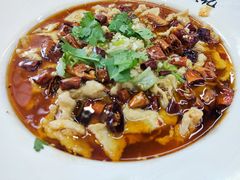 水煮肉片-京秀缘蒸汽海鲜农家菜大馅蒸饺