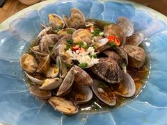 葱油花甲-富家大院·海鲜河鲜土菜坊(庭院式餐厅)