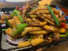 铁板鱿鱼须-苏城小院·园林精致苏州菜(斜塘老街店)