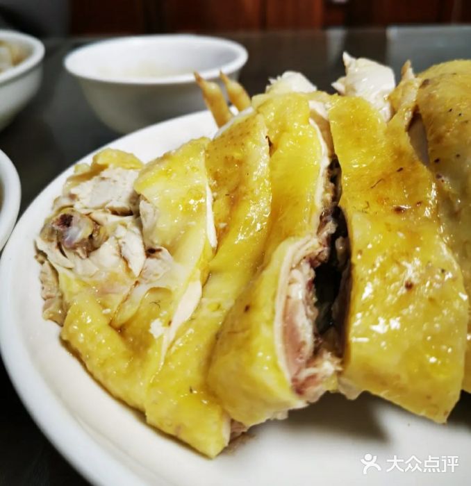小本鸡饭店虾油鸡图片