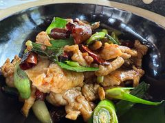 宣威小炒肉-丽江悦榕庄酒店-明月·雪山庭院餐厅