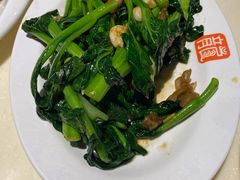 白灼广东菜心-龙记烧腊茶餐厅(常德路店)