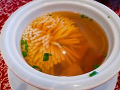松茸菌汤菊花豆腐-陕西会客厅·宴会厅·唐世佳宴