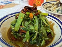 芥末空心菜-回味黑鸭煲·始于2006(万松园店)