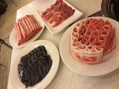 鲜羊肉、羔羊肉、百叶、腰窝肉-八先生涮肉房(三里河店)