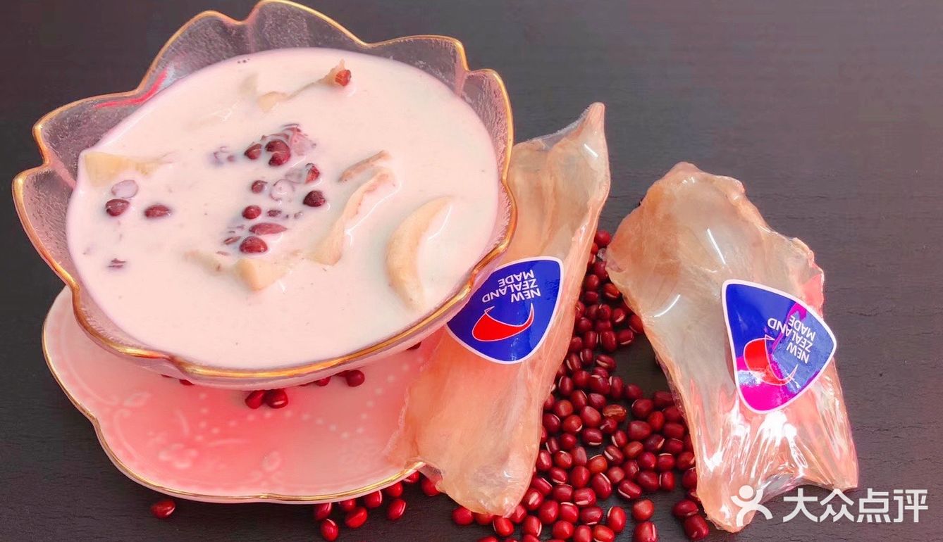 🔴红豆花胶奶～温润滋补