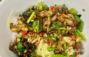 Eel and Frog Stir-fry
