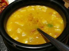 蟹黄豆花-卞氏菜根香(青羊万达店)