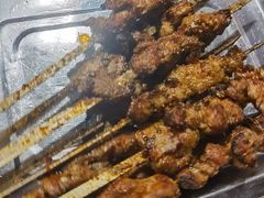 特色碳烤羊肉串-老兰家传统烧烤炒菜泡馍(小南门店)