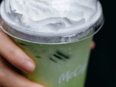 特浓抹茶雪冰-麦当劳(新王府井店)