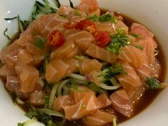 捞汁三文鱼-小郭私房菜·海肠捞饭店(学士街店)