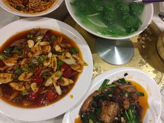 翡翠圆子汤-柏合黄记豆腐皮饭店