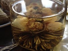 芙蓉花茶-豫园湖心亭茶楼
