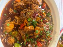 三杯鸡-佳佳麻辣烧菜馆