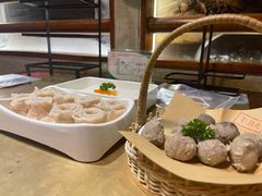 潮州牛肉丸-左庭右院鲜牛肉火锅(金山万达店)