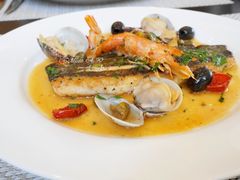 橄榄风味比目鱼与鲜虾-BONAZZA 意大利餐厅