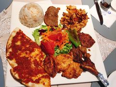 宫廷烤肉拼盘-伊斯坦布尔土耳其清真咖啡餐厅