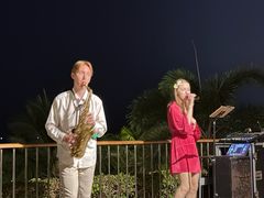 -日落吧·海景咖啡厅·餐酒吧·鸡尾酒·下午茶·乐队表演·浪漫夕阳·三亚文华东方酒店