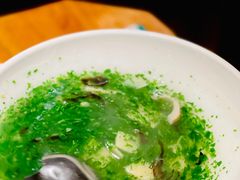 荠菜菌菇冬笋-新白鹿餐厅(银泰西湖文化广场店)