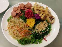 素食拼盘-佛光山朝山会馆