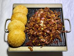 鸭酥饼夹肉-鸭王烤鸭店(三里河店)