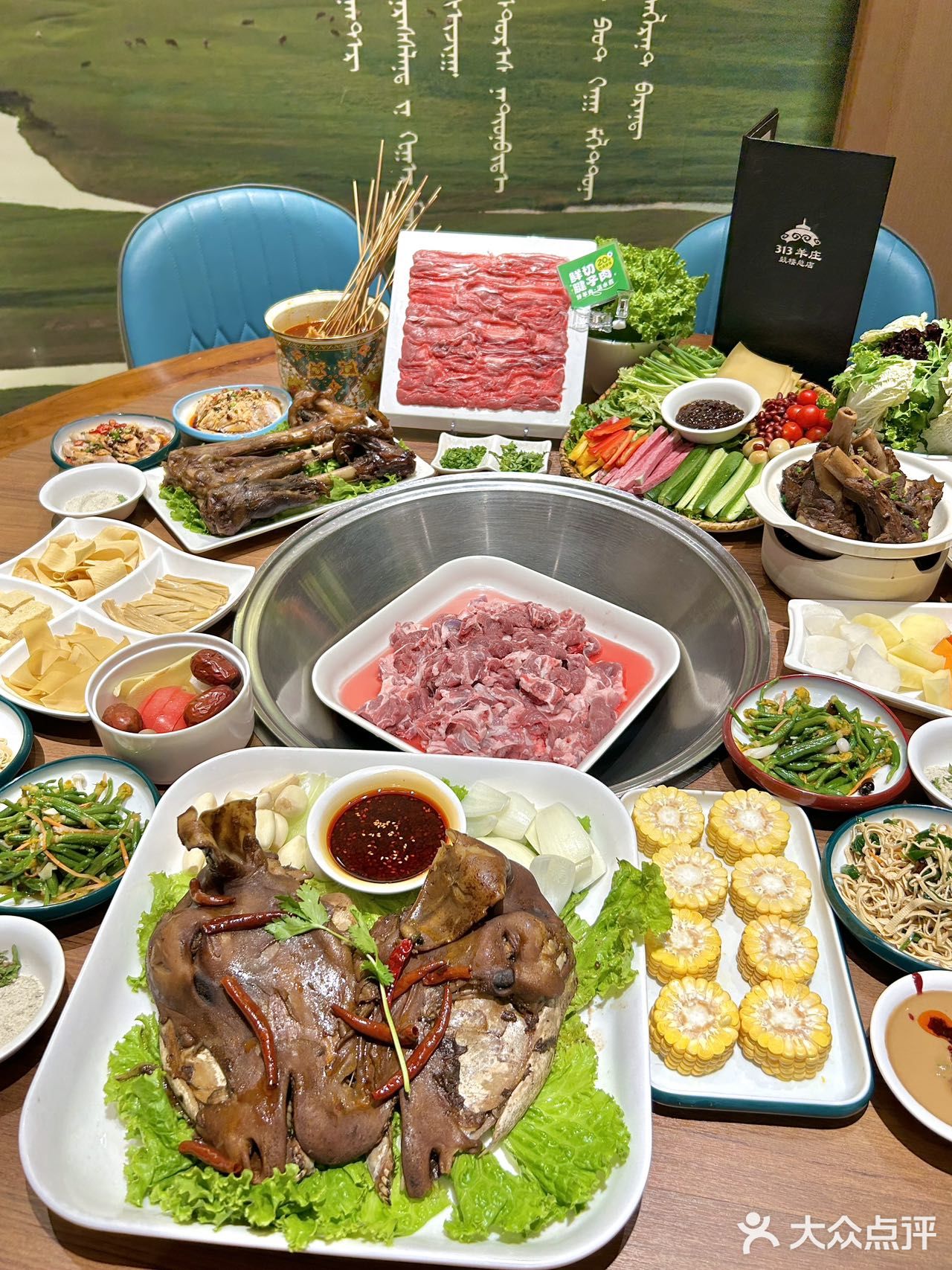 🥩好羊肉清水煮，美味尽在 313 羊庄！✨