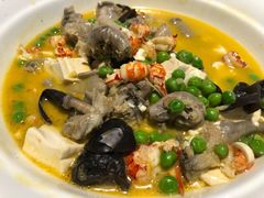 小龙虾豆腐沙参-大家发海鲜城夜排档(华山中路店)